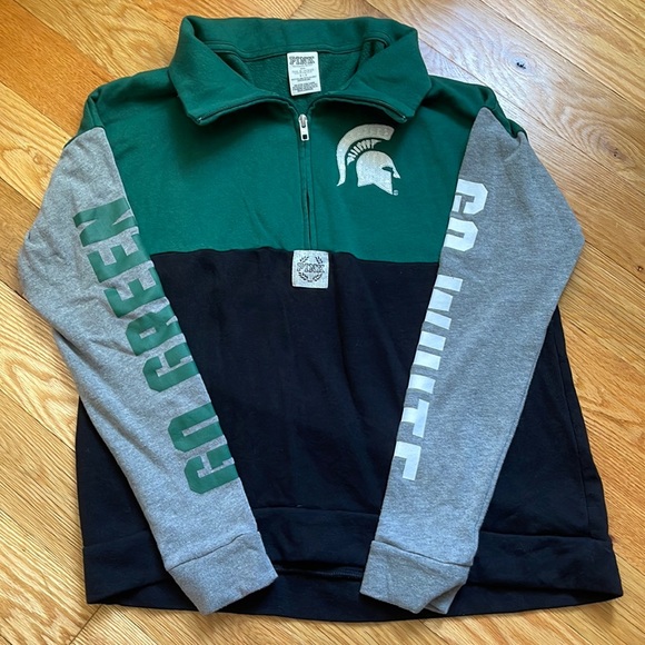 PINK Victoria's Secret Tops - Michigan State University, Victoria’s Secret PINK